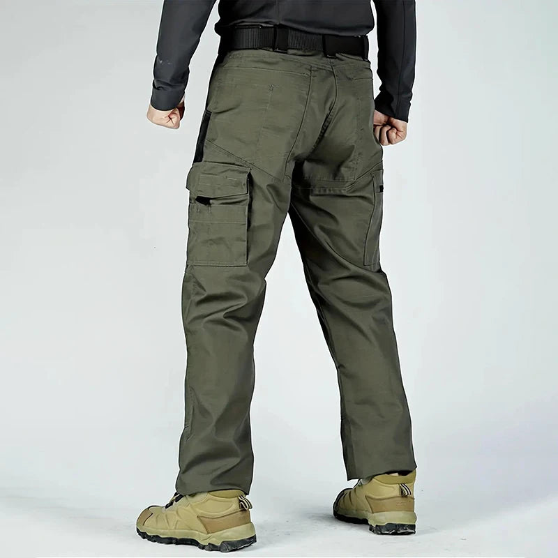 2Pcs  Men's Tactical Outdoor Waterproof Cargo Pants