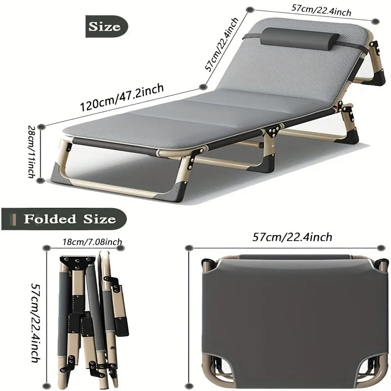 320-pound Capacity Folding Camping Bed