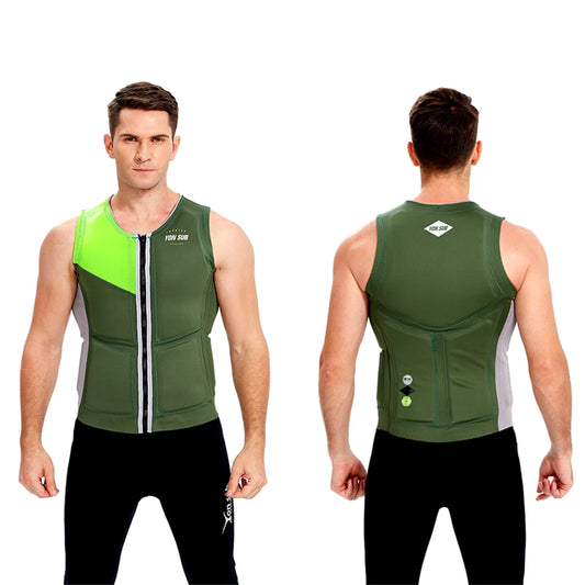 Outdoor Rafting Neoprene Life Jacket - Adult