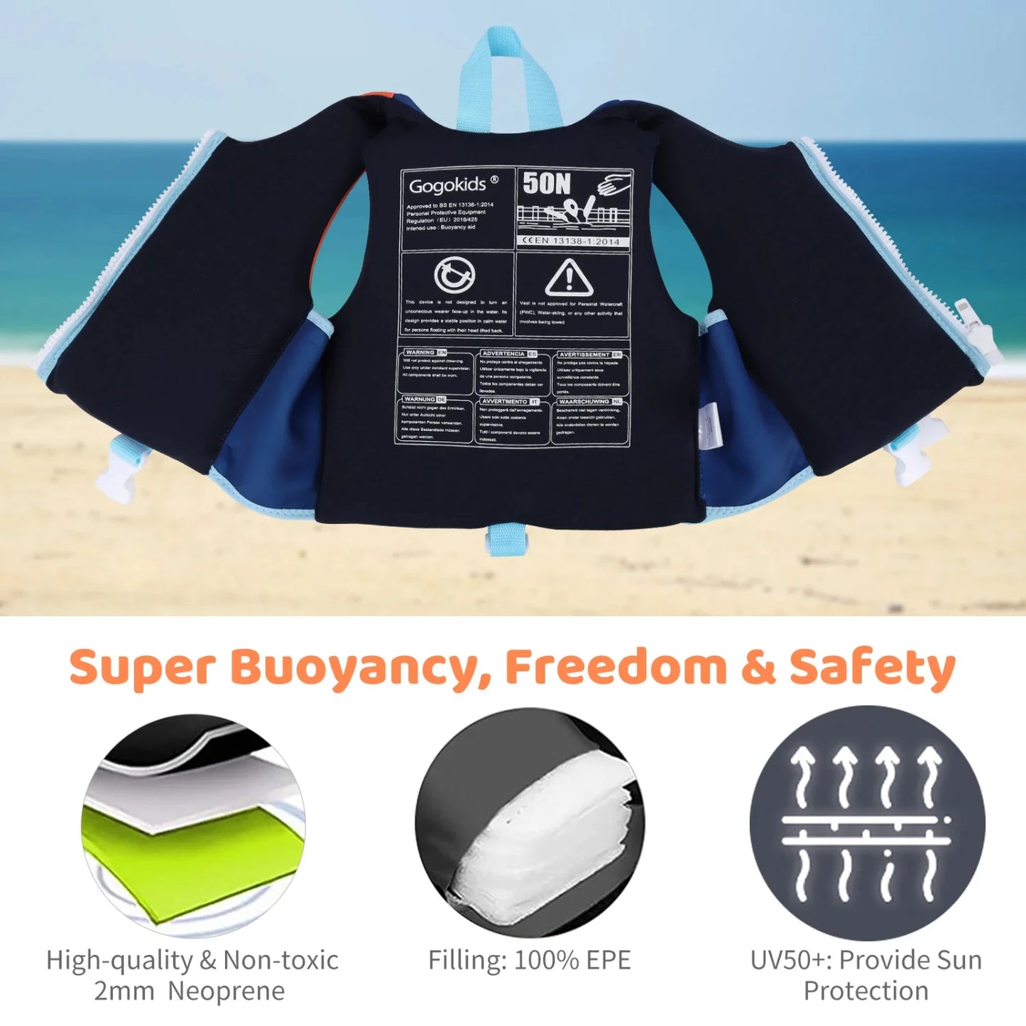Children Water Sport Life Jacket
