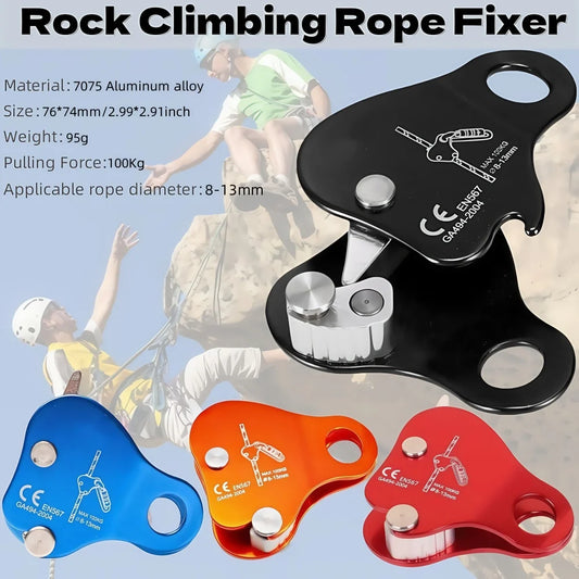Mountain Climbing Self-Locker Descender Load-Bearing Protector