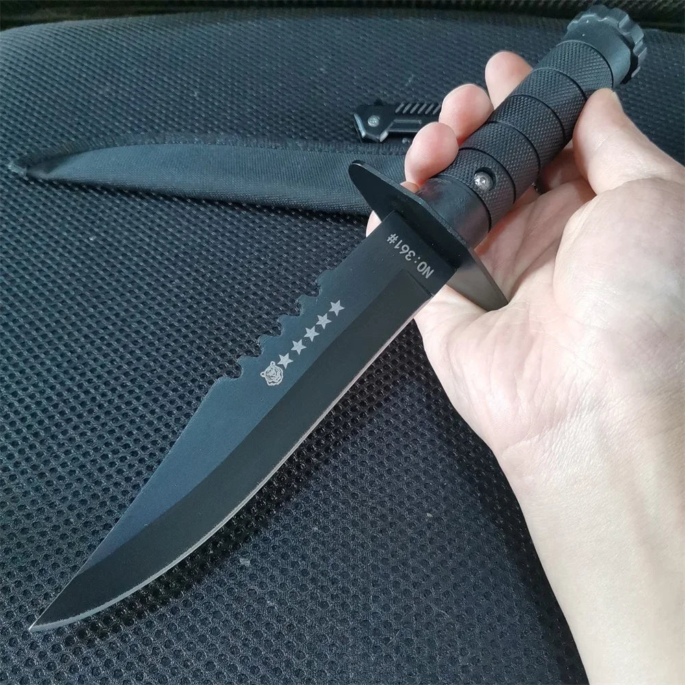 Dual Knife Set: Fixed and Folding Knives