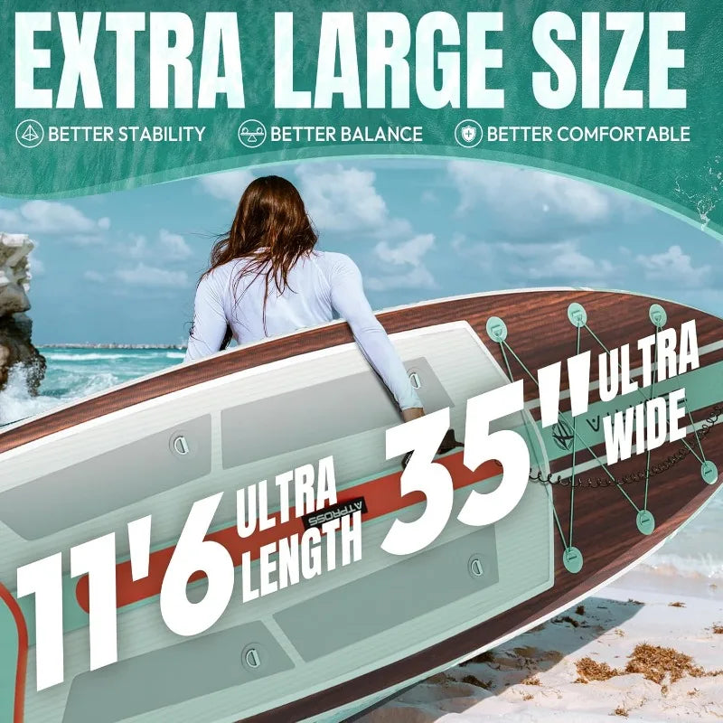 11'6"x35" Inflatable Paddle Board