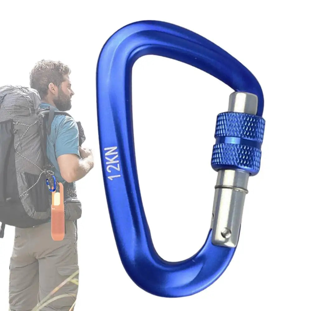 Climbing Clips Aluminum D Ring Carabiner Metal