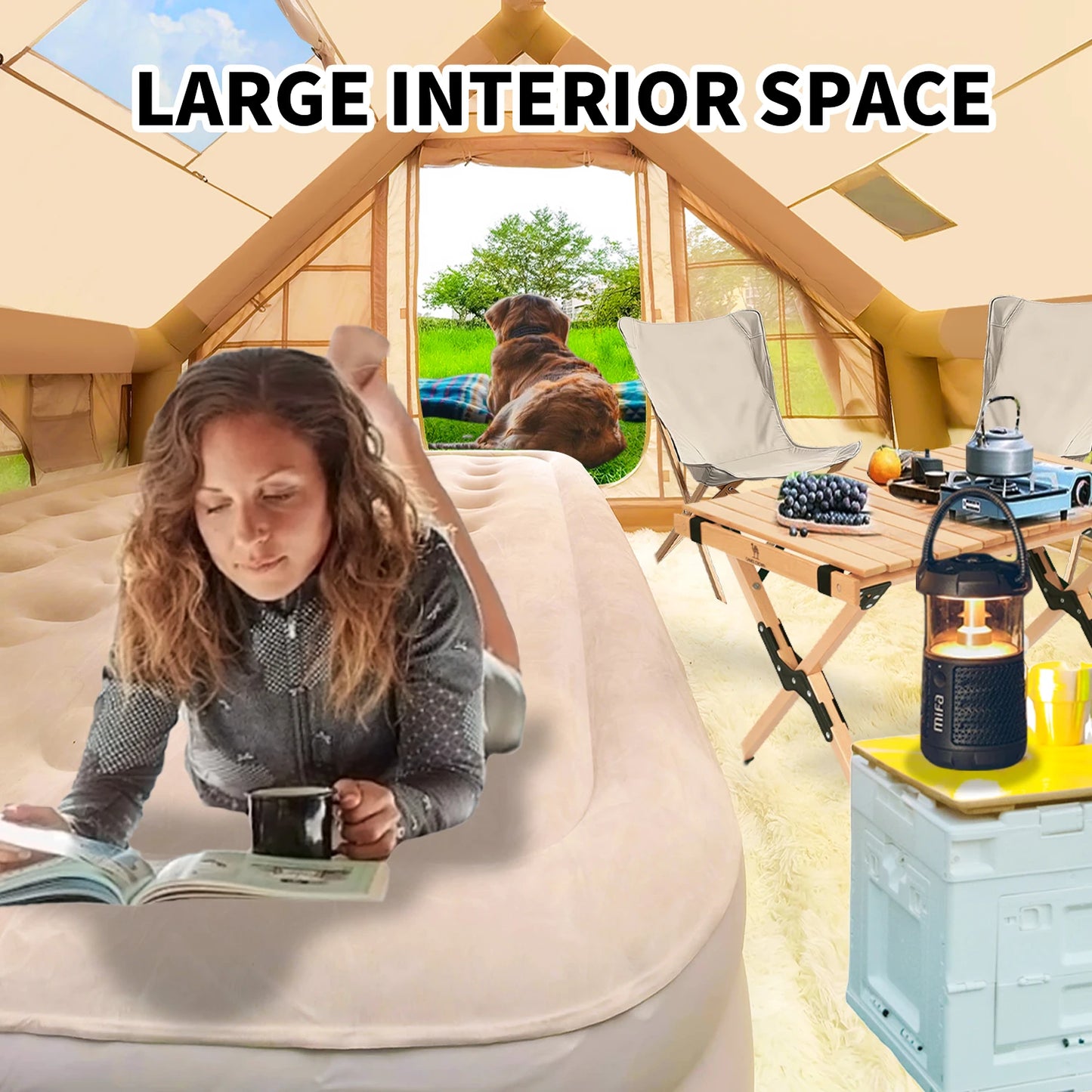 Inflatable Tent for Camping