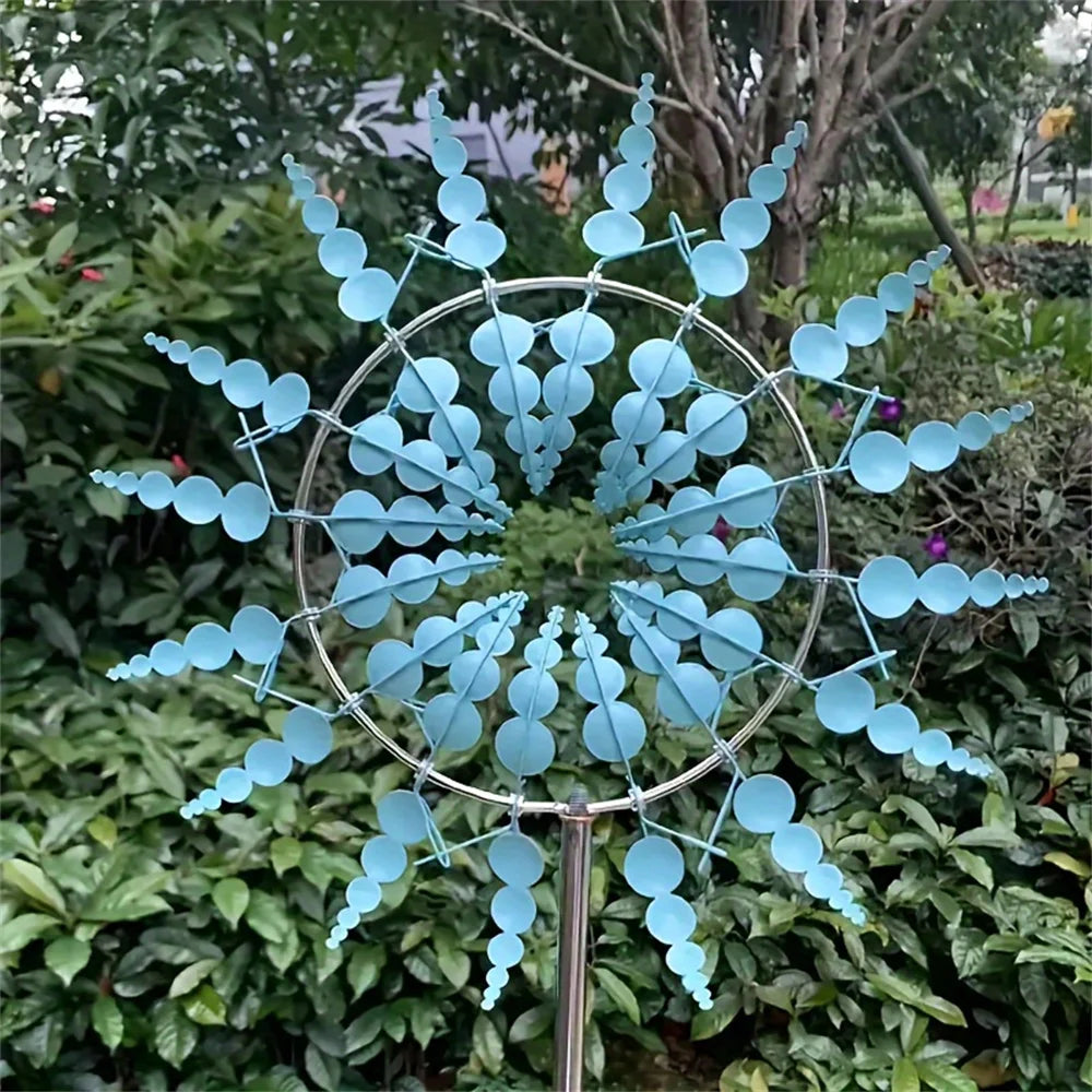 3D Unique Metal Kinetic Wind Catcher