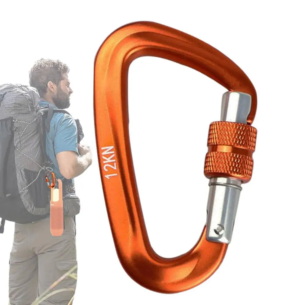 Climbing Clips Aluminum D Ring Carabiner Metal