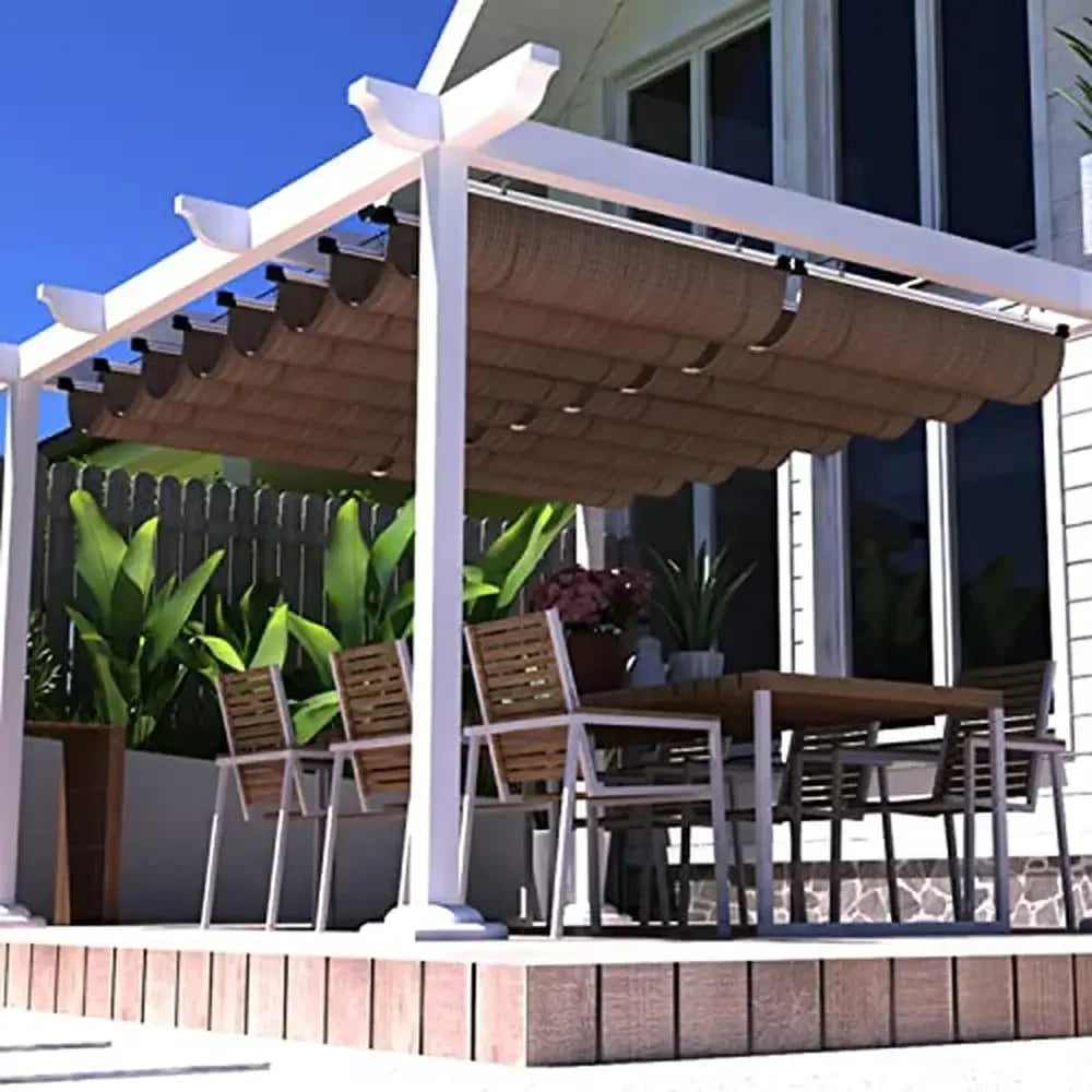 Pergola Shade Cover Retractable Canopy