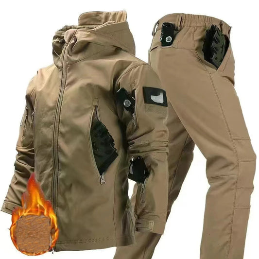 Waterproof fleece jacket/pant set