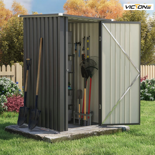 Victone 3' x 3' Compact Outdoor Storage Shed