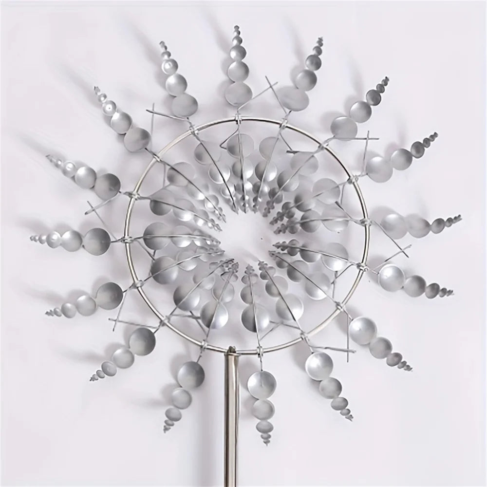 3D Unique Metal Kinetic Wind Catcher