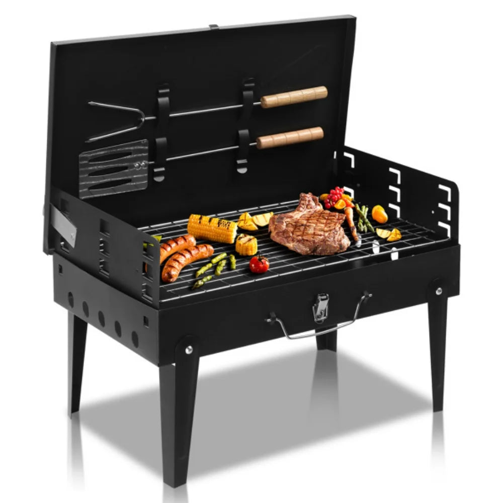 Portable Foldable Charcoal Grill