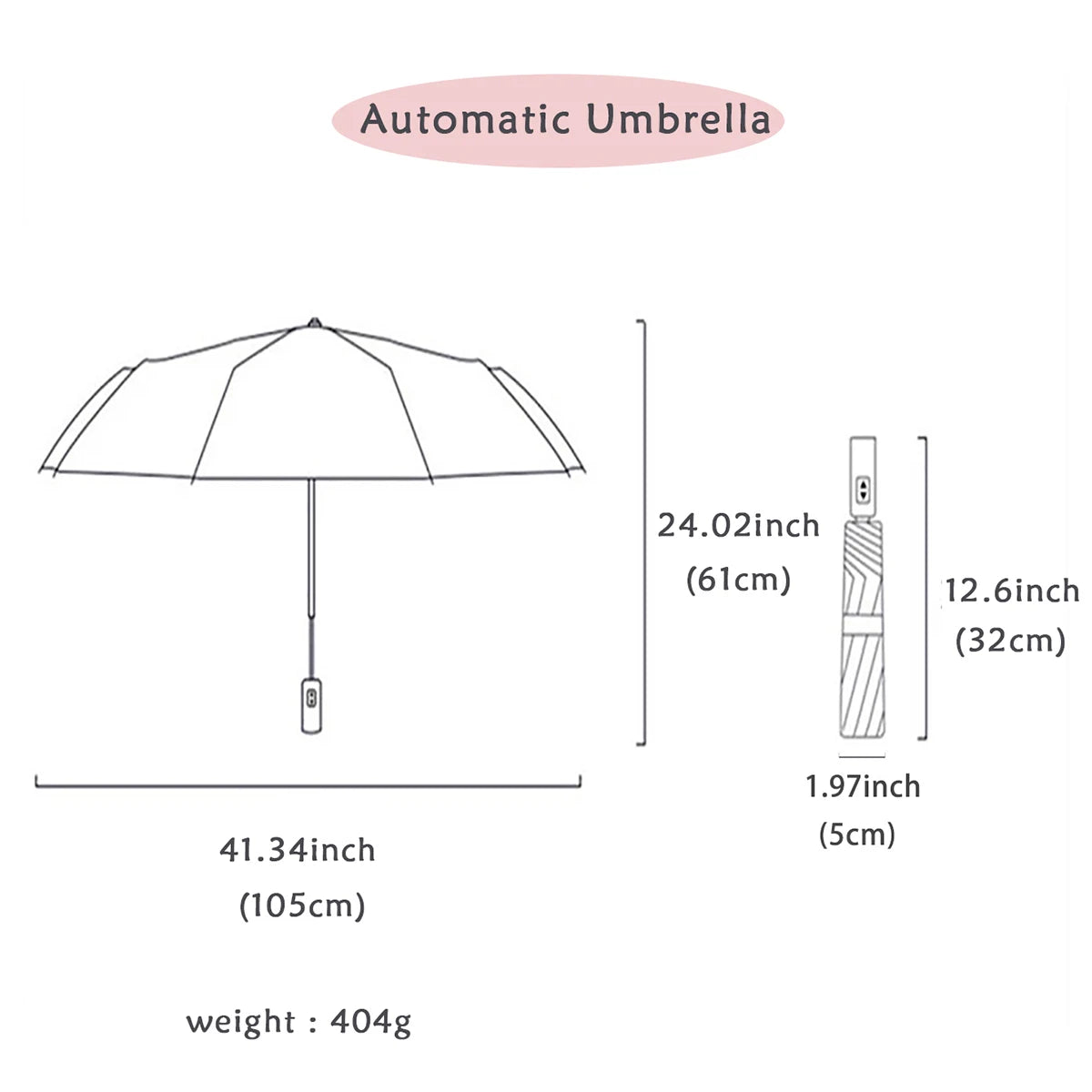 Large Double Umbrella