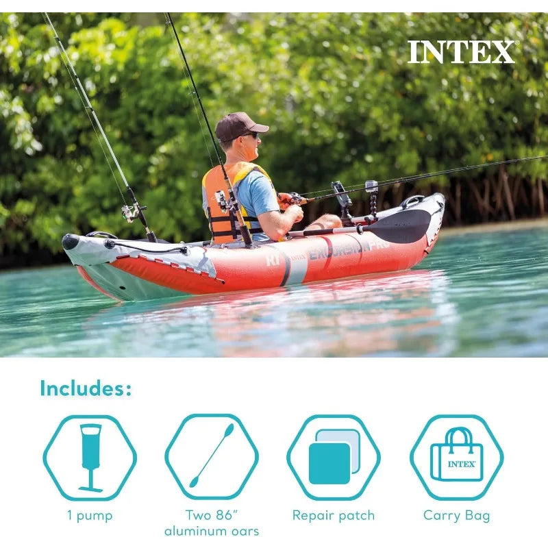 Pro K1 Inflatable Kayak Set
