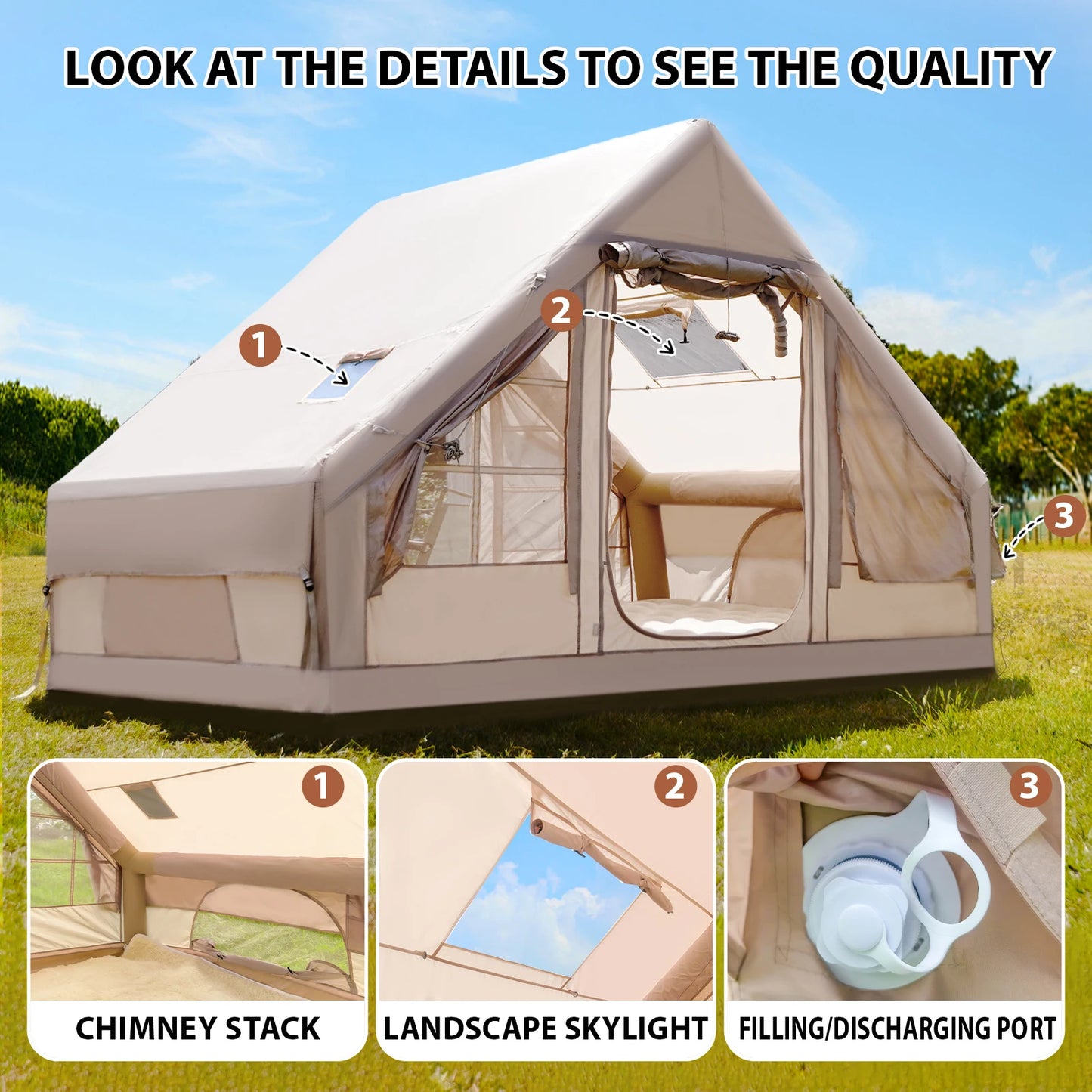 Inflatable Tent for Camping