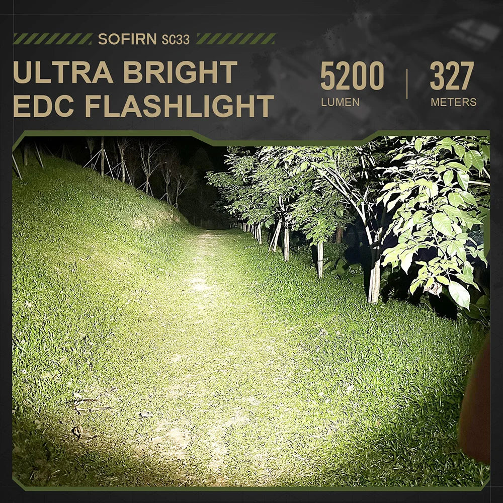 HI LED Tactical Flashlight