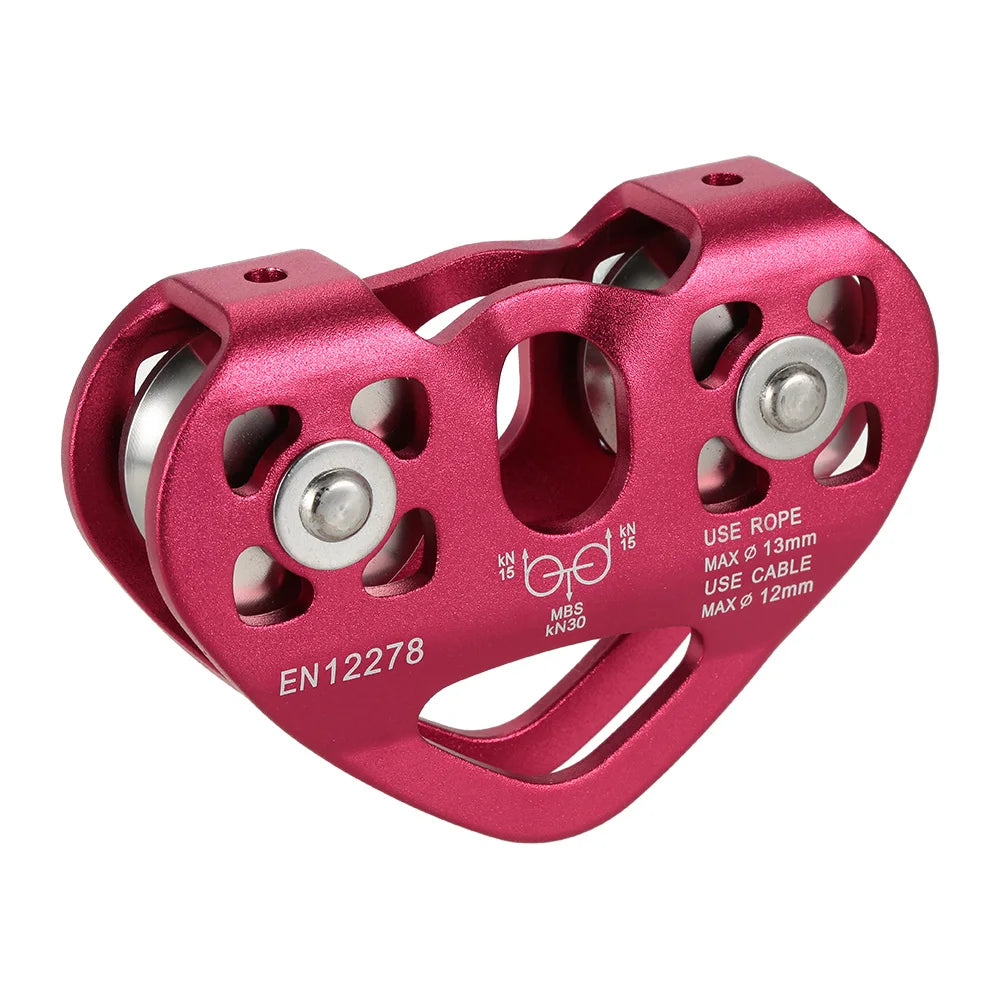 2025 New 30kN Cable Trolley Pulley with Ball Bearing