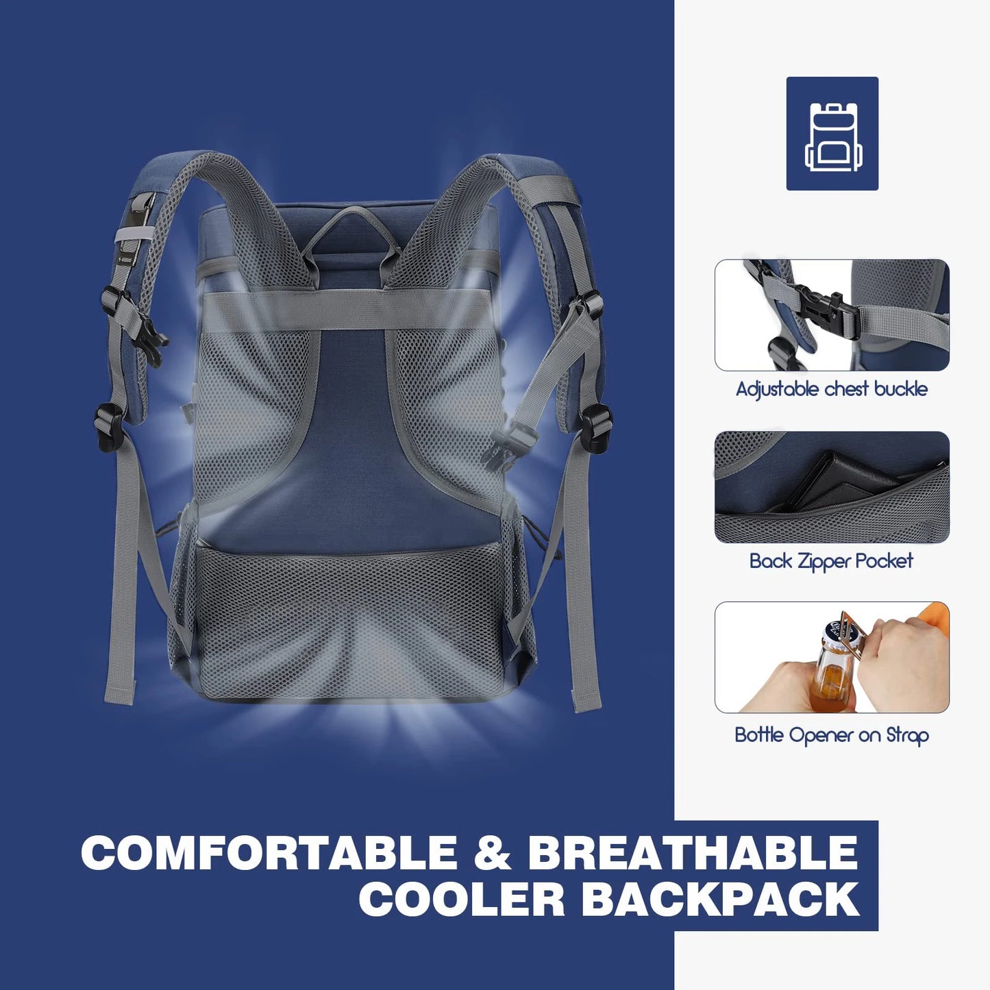 35 Can Cooler Backpack