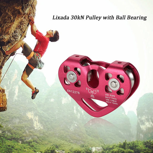 2025 New 30kN Cable Trolley Pulley with Ball Bearing