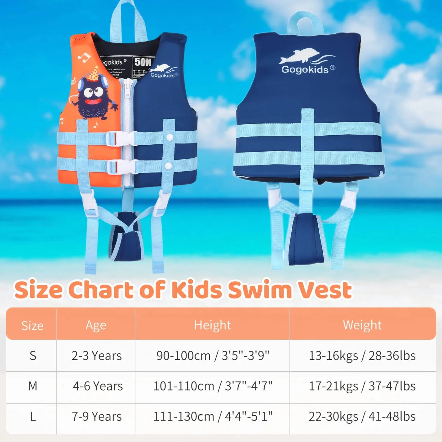 Children Water Sport Life Jacket