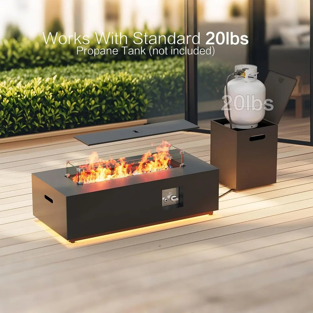 42 Inch Propane Fire Pit Table