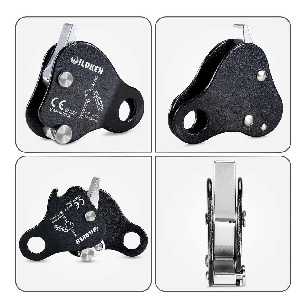 Mountain Climbing Self-Locker Descender Load-Bearing Protector