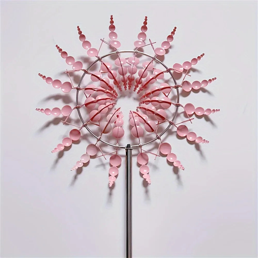 3D Unique Metal Kinetic Wind Catcher