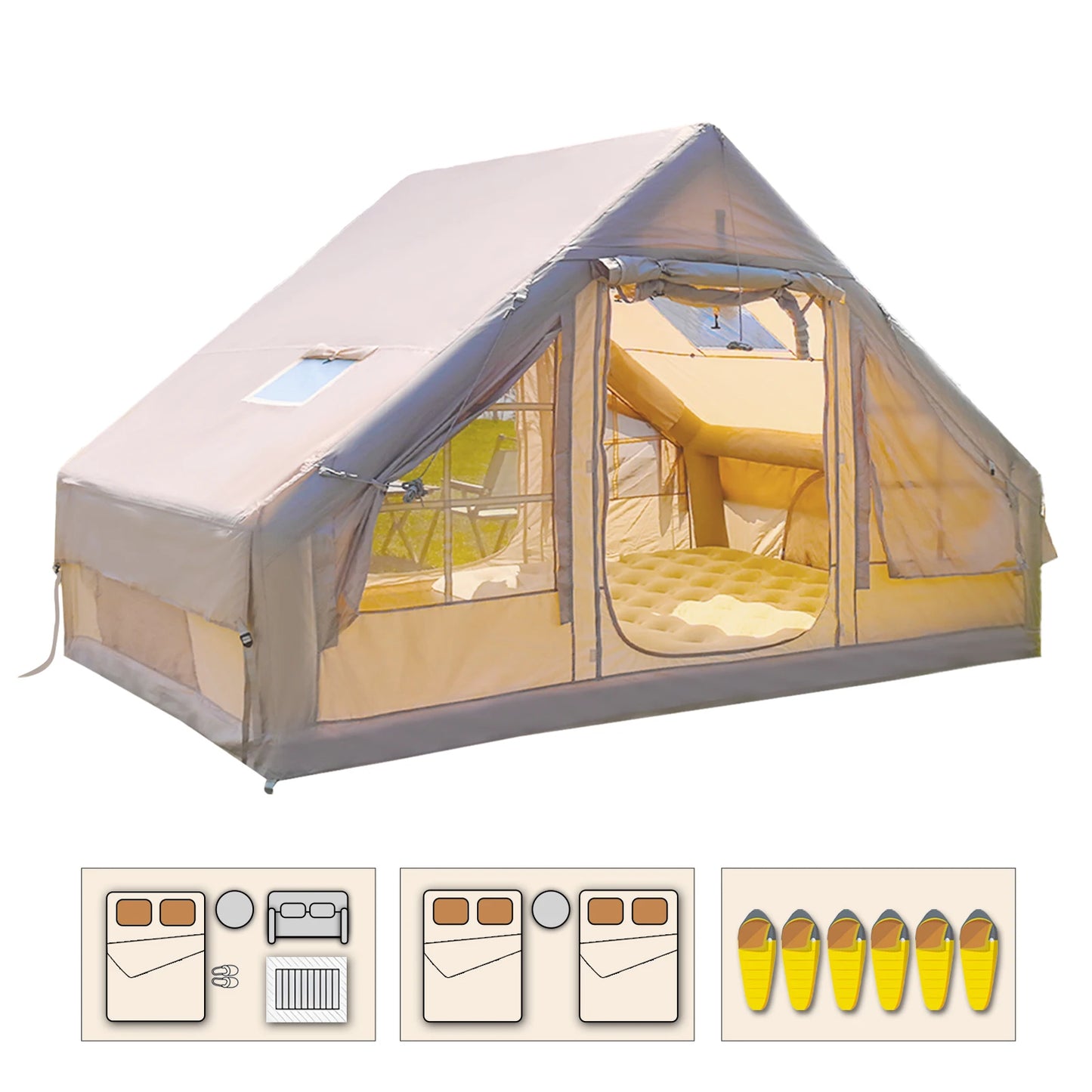 Inflatable Tent for Camping