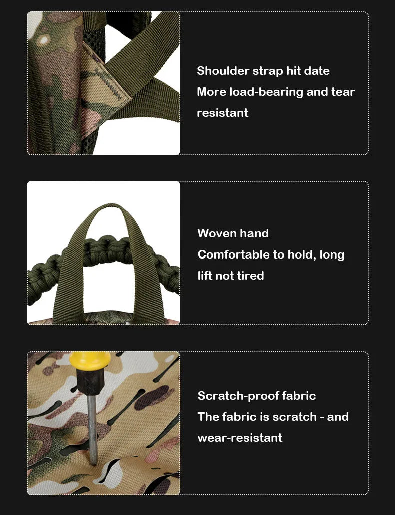 Waterproof Camo Backpack