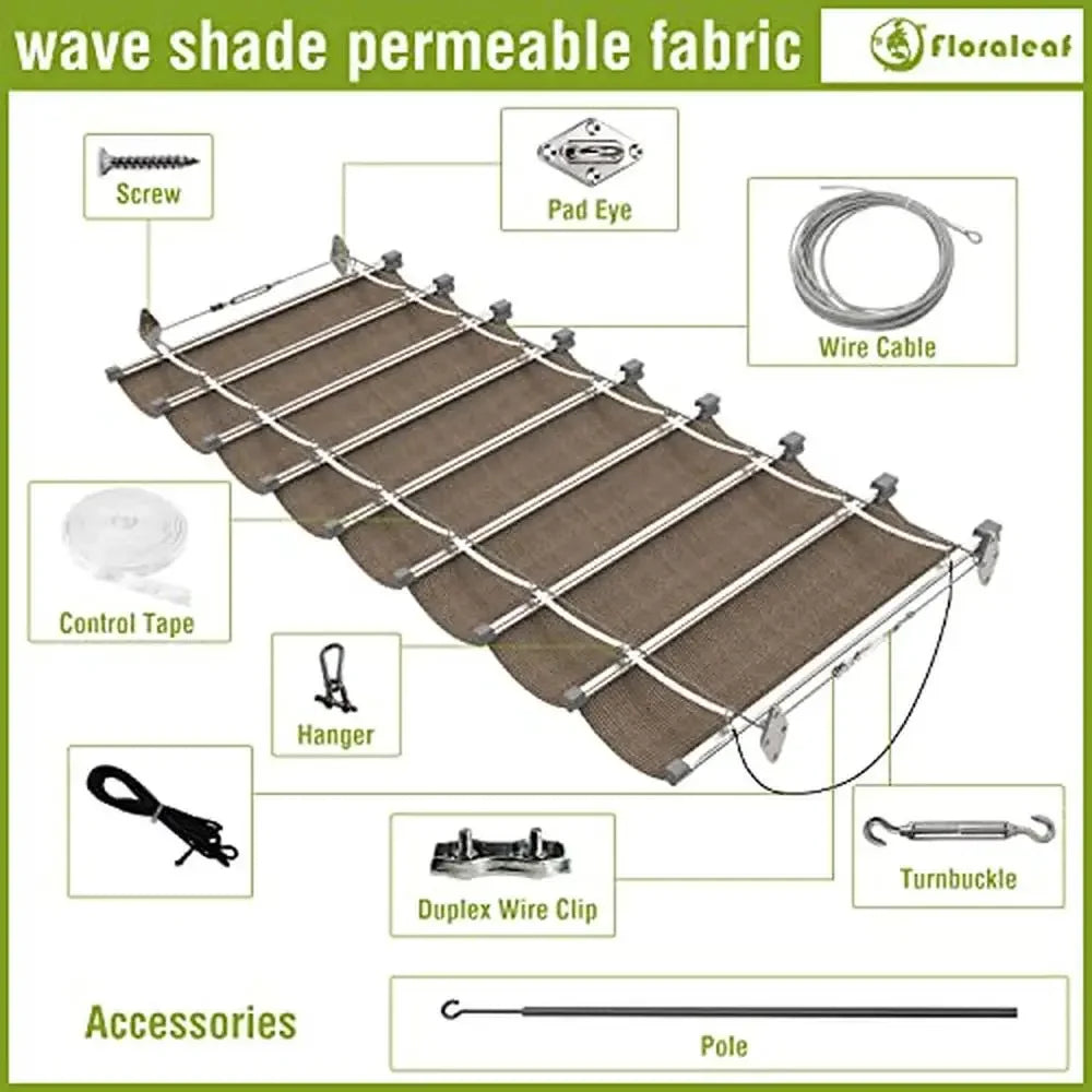 Pergola Shade Cover Retractable Canopy
