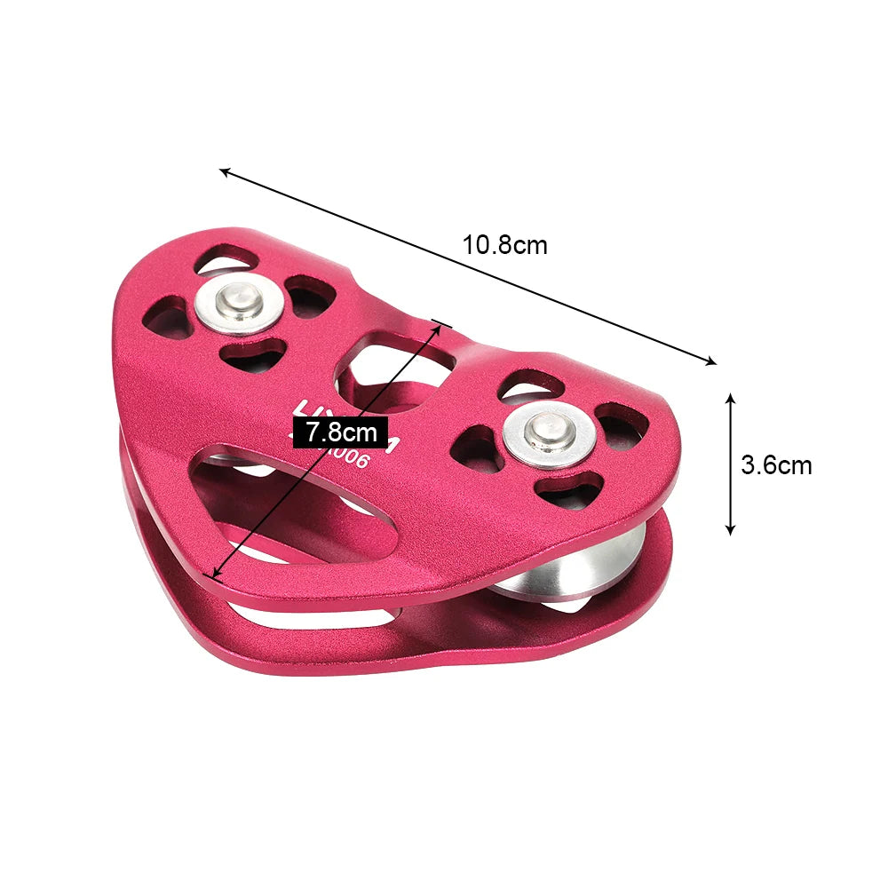 2025 New 30kN Cable Trolley Pulley with Ball Bearing
