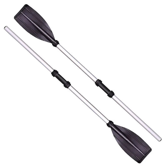 2Pcs Aluminum Alloy Paddle for Canoe, Kayak