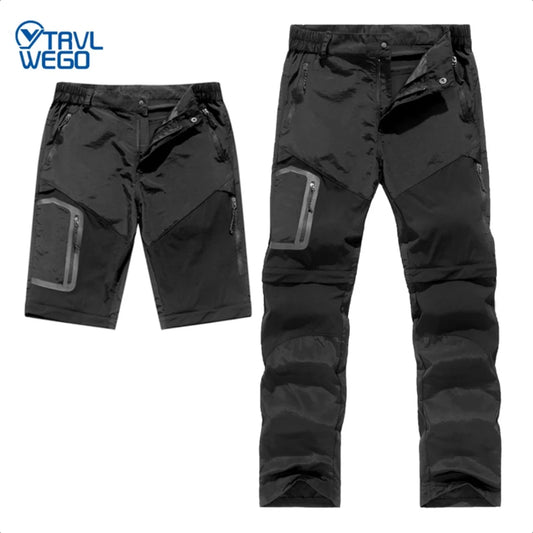 Men's Outdoor Hiking Pants Convertible To Shorts