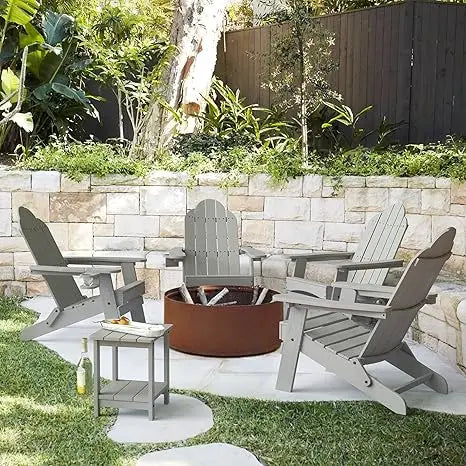 Folding Adirondack Chair Set of 4