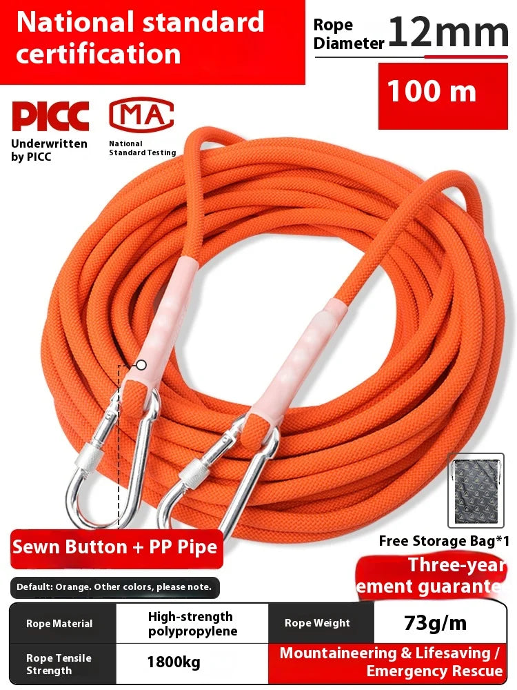 Outdoor Climbing Rescue Rope