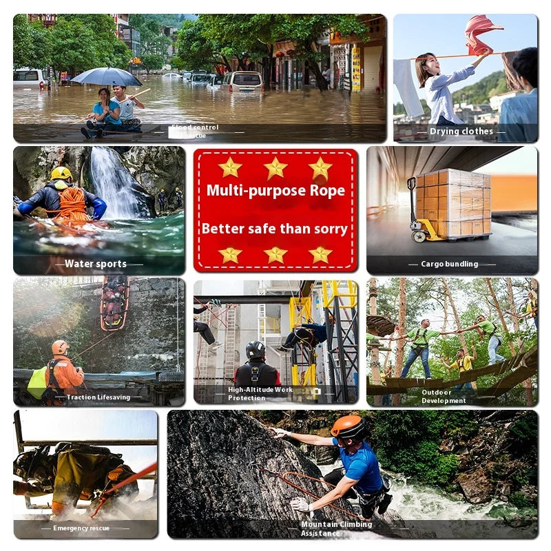 Outdoor Climbing Rescue Rope