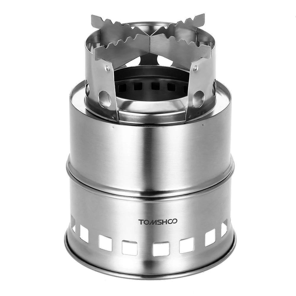 Backpacking Stove w/ Plate & Handle