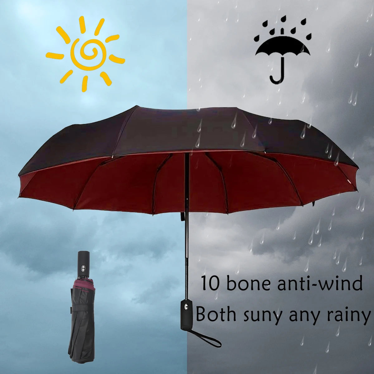 Large Double Umbrella