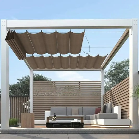 Pergola Shade Cover Retractable Canopy
