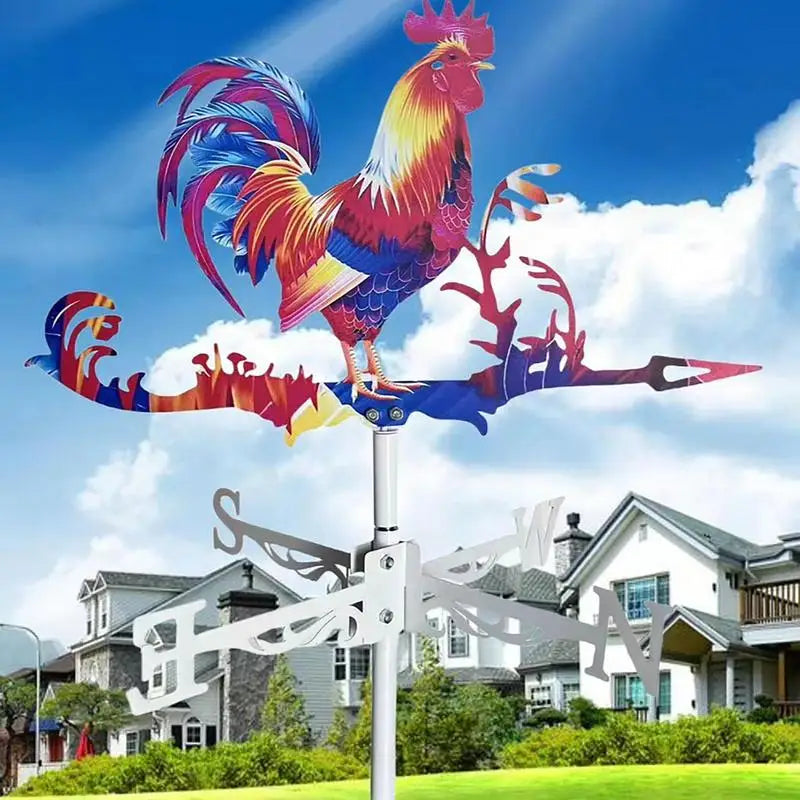 Retro Rooftop Weather Vane