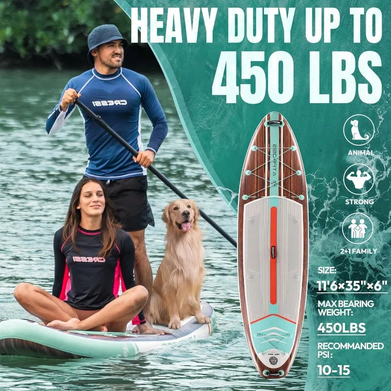 11'6"x35" Inflatable Paddle Board