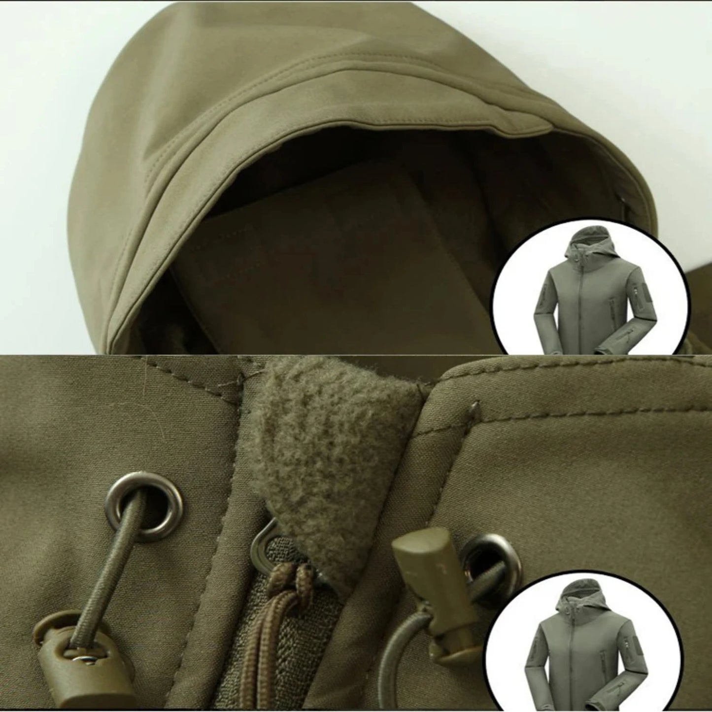 Waterproof fleece jacket/pant set