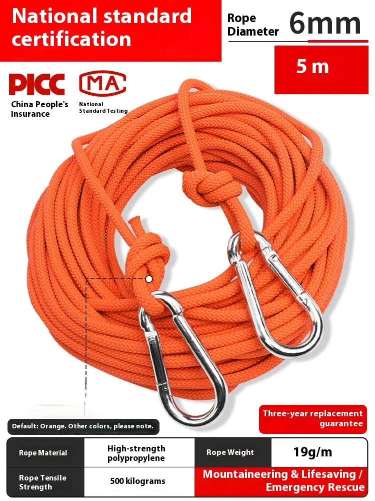 Outdoor Climbing Rescue Rope
